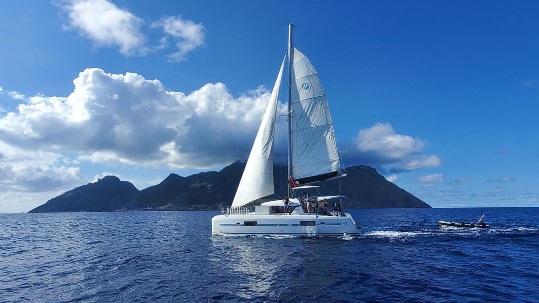 Saba Island coastline
